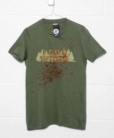 Bloody I Got Wood Mens T-Shirt 8Ball